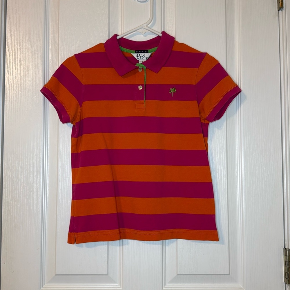 Lilly Pulitzer Shrunken Polo Shirt